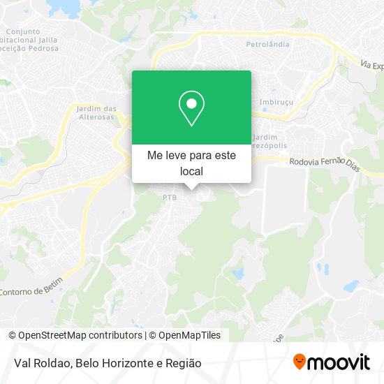 Val Roldao mapa