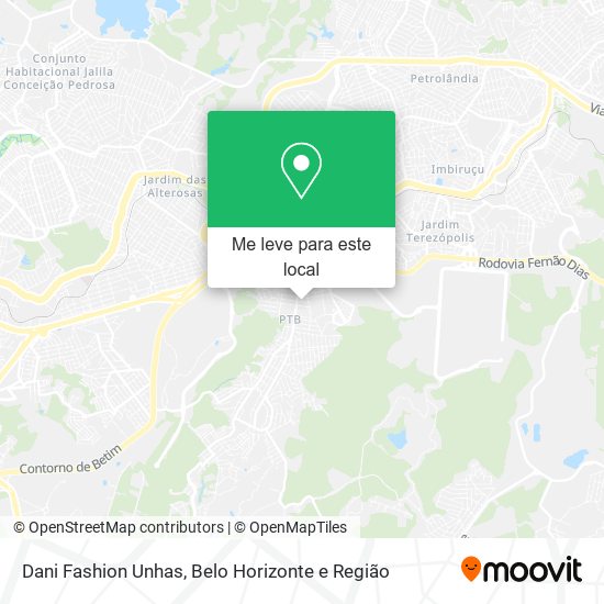 Dani Fashion Unhas mapa