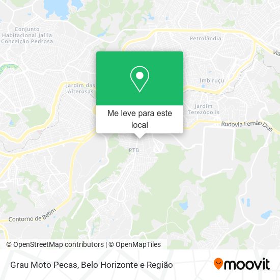 Grau Moto Pecas mapa