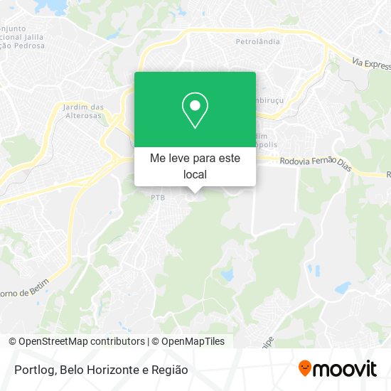 Portlog mapa