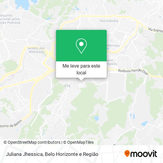 Juliana Jhessica mapa
