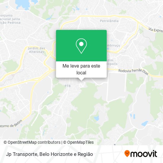 Jp Transporte mapa