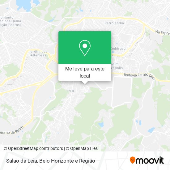 Salao da Leia mapa