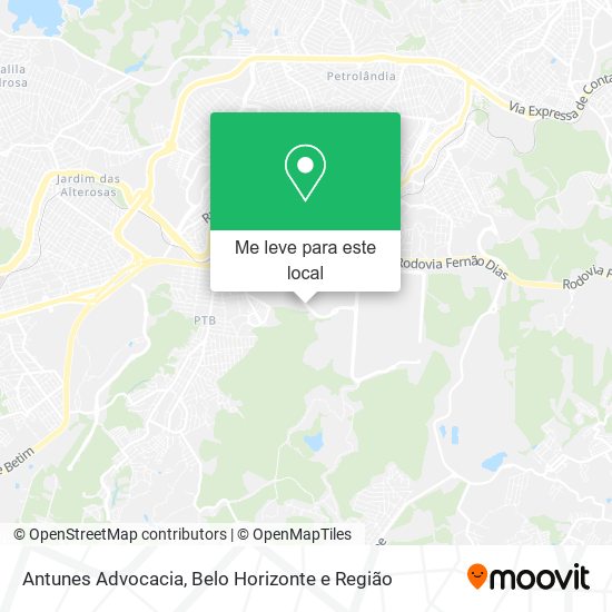 Antunes Advocacia mapa