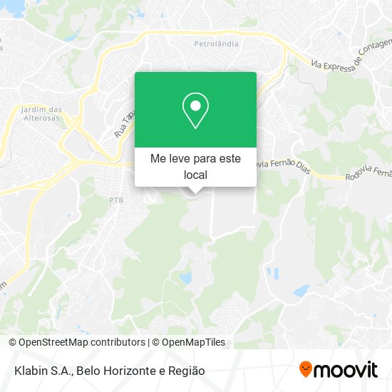 Klabin S.A. mapa