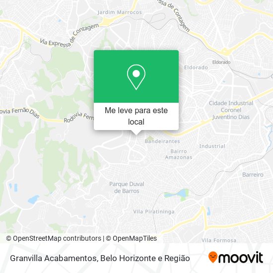 Granvilla Acabamentos mapa