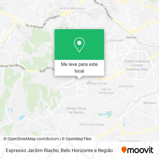 Expresso Jardim Riacho mapa