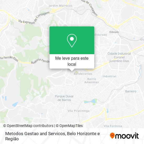 Metodos Gestao and Servicos mapa