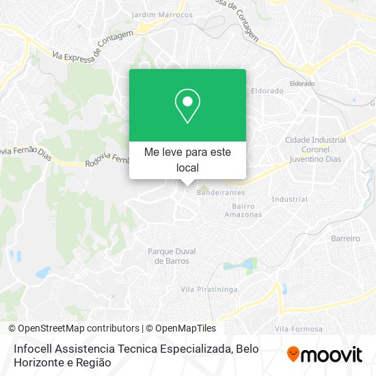 Infocell Assistencia Tecnica Especializada mapa