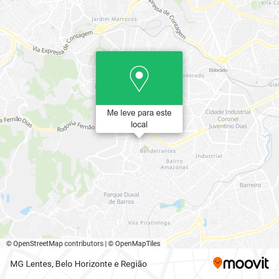 MG Lentes mapa