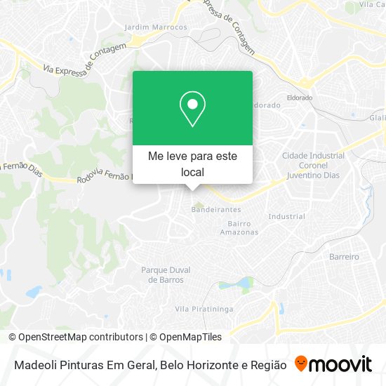 Madeoli Pinturas Em Geral mapa