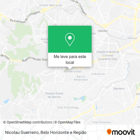 Nicolau Guerreiro mapa