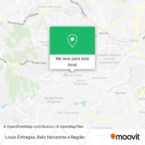 Louis Entregas mapa