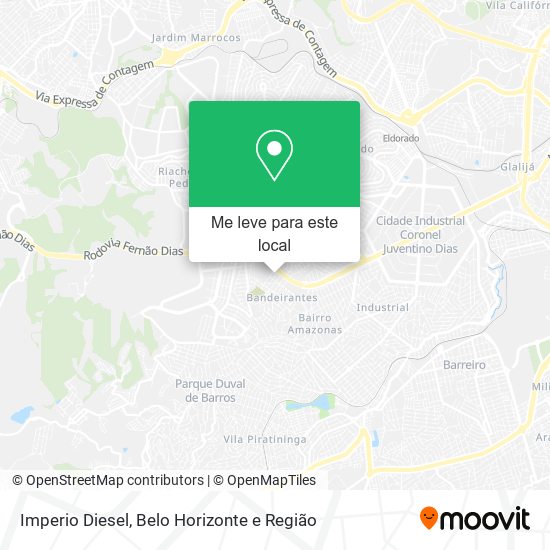 Imperio Diesel mapa