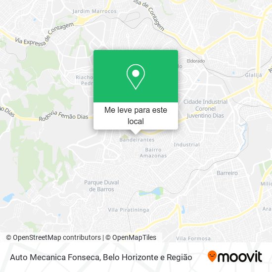 Auto Mecanica Fonseca mapa
