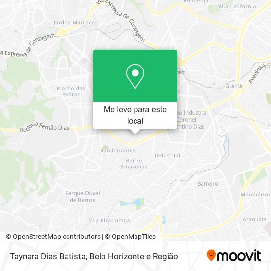Taynara Dias Batista mapa