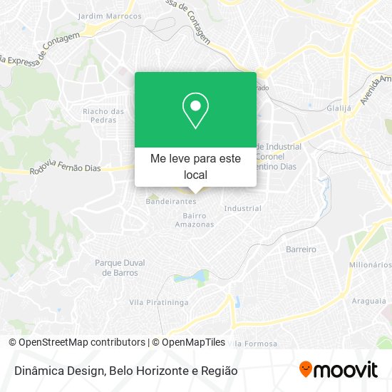 Dinâmica Design mapa