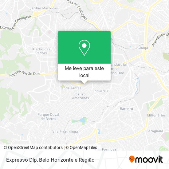 Expresso Dlp mapa