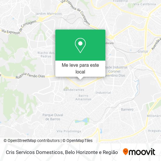Cris Servicos Domesticos mapa
