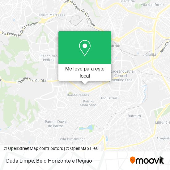 Duda Limpe mapa