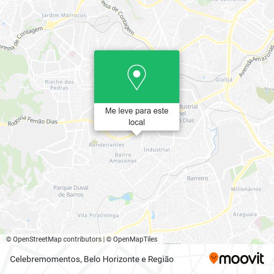 Celebremomentos mapa