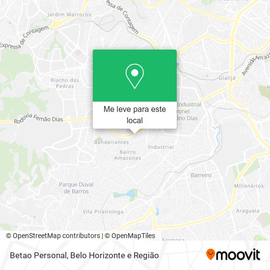 Betao Personal mapa