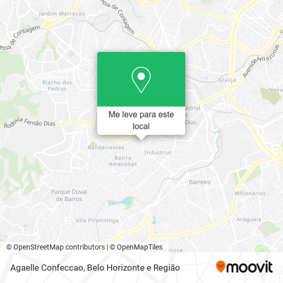 Agaelle Confeccao mapa