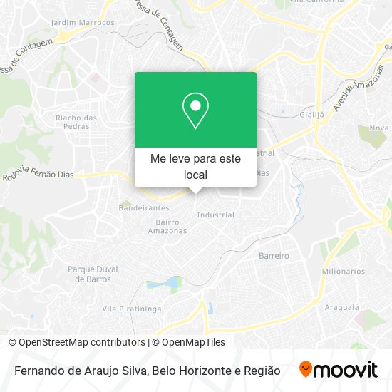 Fernando de Araujo Silva mapa
