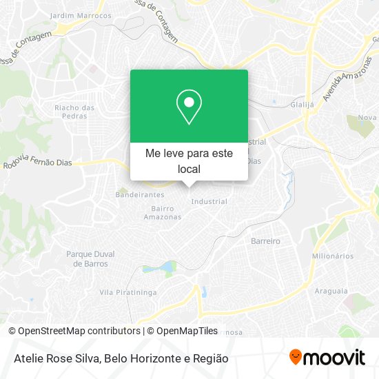 Atelie Rose Silva mapa