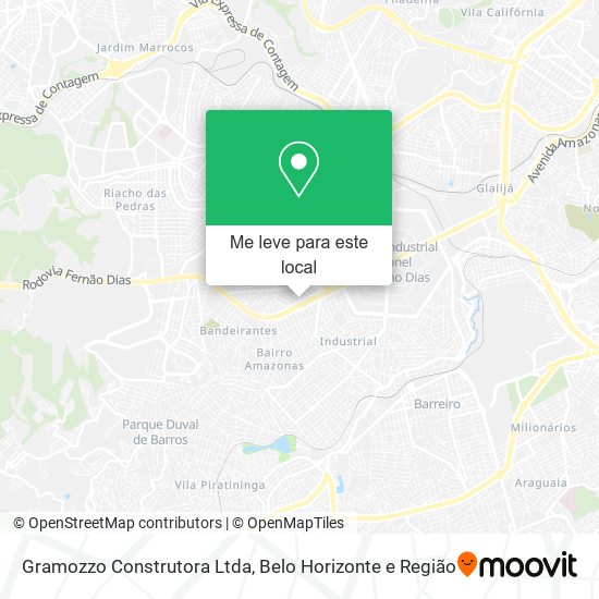 Gramozzo Construtora Ltda mapa