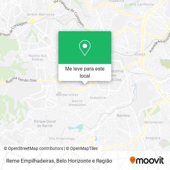 Reme Empilhadeiras mapa