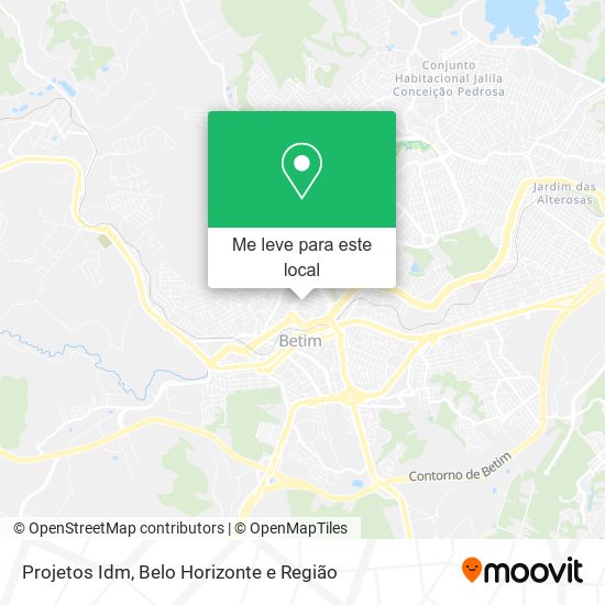Projetos Idm mapa