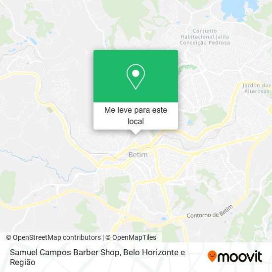Samuel Campos Barber Shop mapa