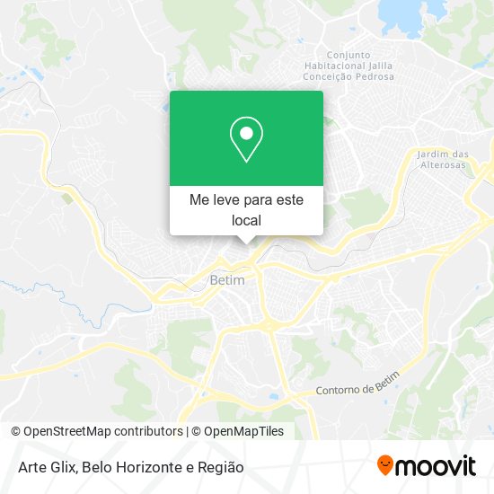 Arte Glix mapa