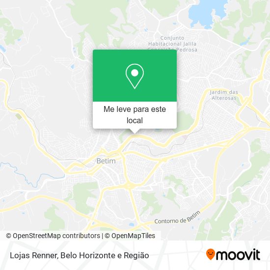 Lojas Renner mapa