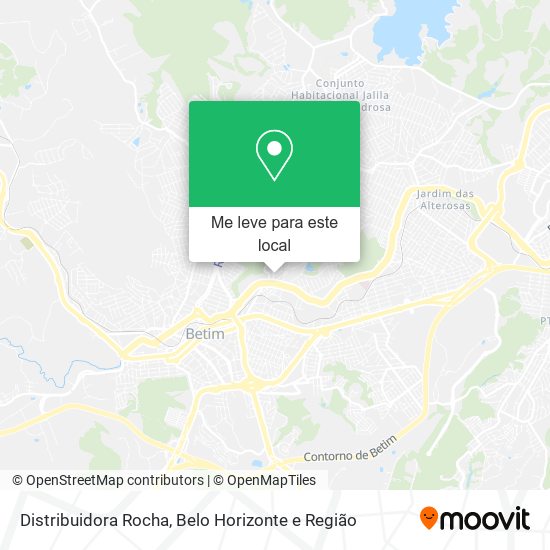 Distribuidora Rocha mapa