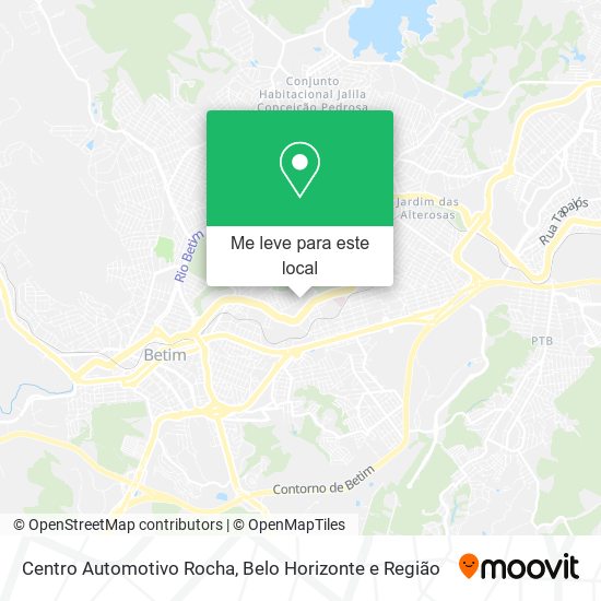 Centro Automotivo Rocha mapa