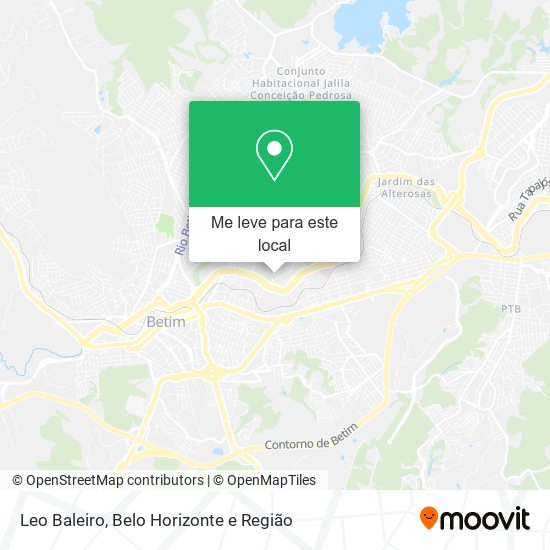 Leo Baleiro mapa