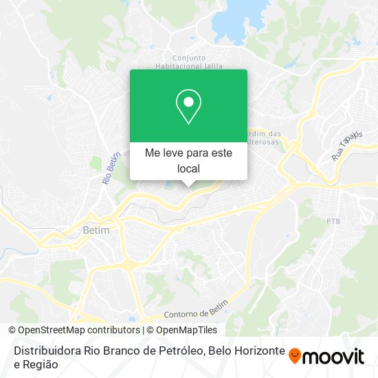 Distribuidora Rio Branco de Petróleo mapa