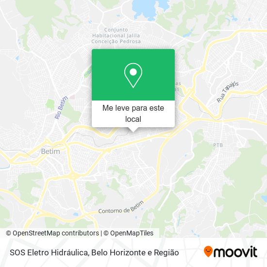 SOS Eletro Hidráulica mapa