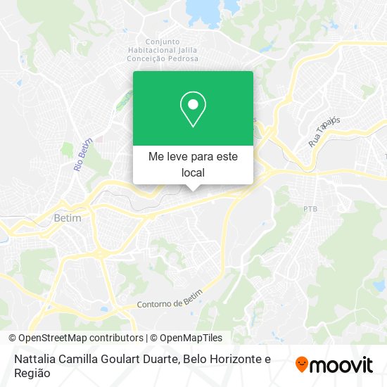 Nattalia Camilla Goulart Duarte mapa
