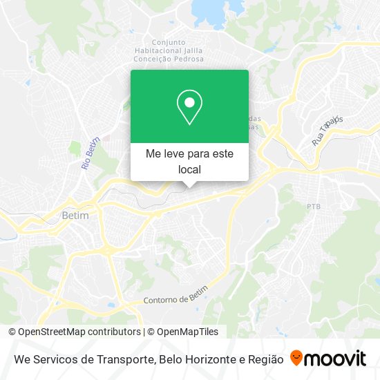 We Servicos de Transporte mapa