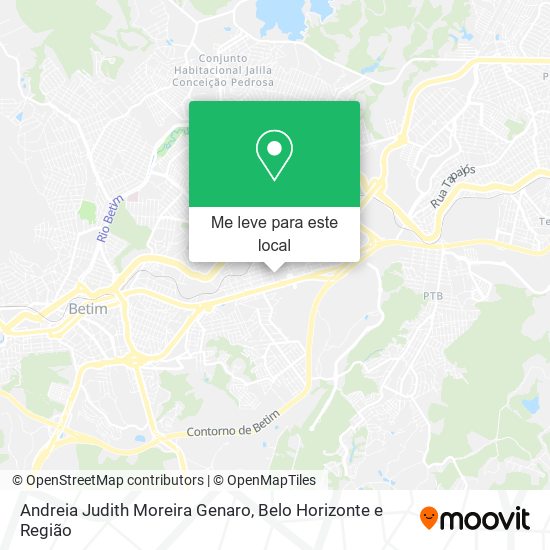Andreia Judith Moreira Genaro mapa