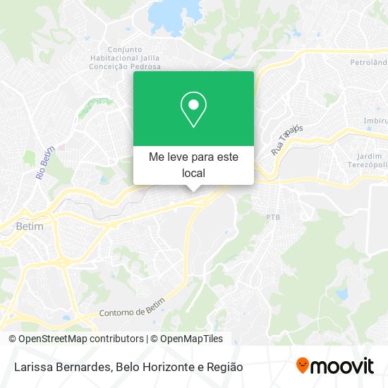 Larissa Bernardes mapa