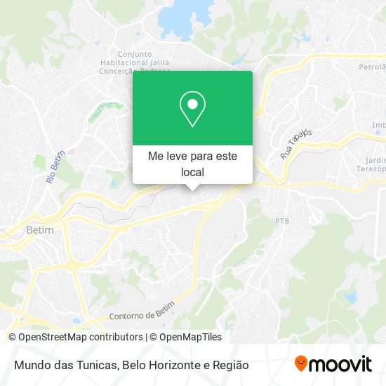 Mundo das Tunicas mapa
