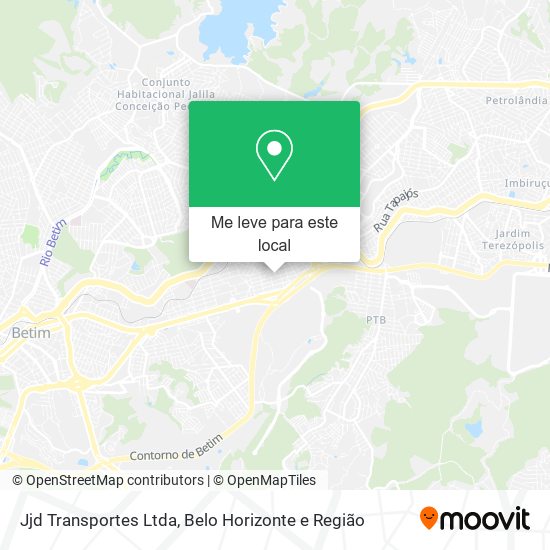 Jjd Transportes Ltda mapa
