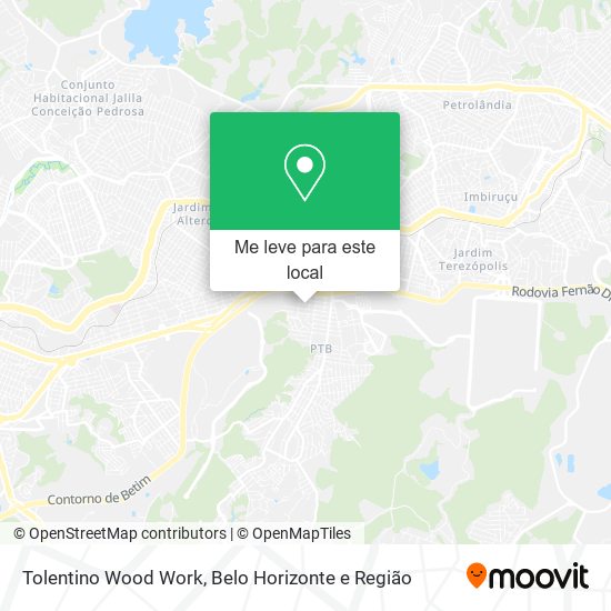 Tolentino Wood Work mapa
