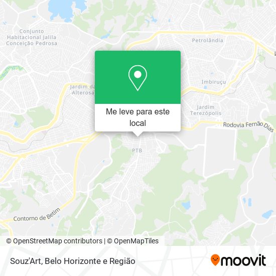 Souz'Art mapa