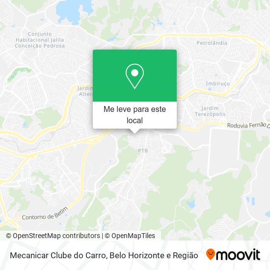 Mecanicar Clube do Carro mapa