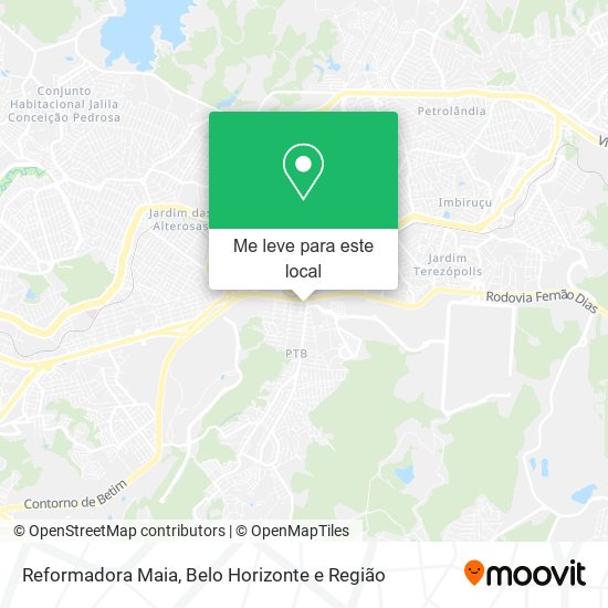 Reformadora Maia mapa